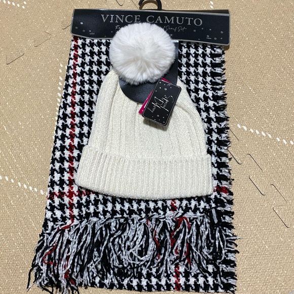 Vince Camuto Beanie And Scarf Set - Picture 1 of 5